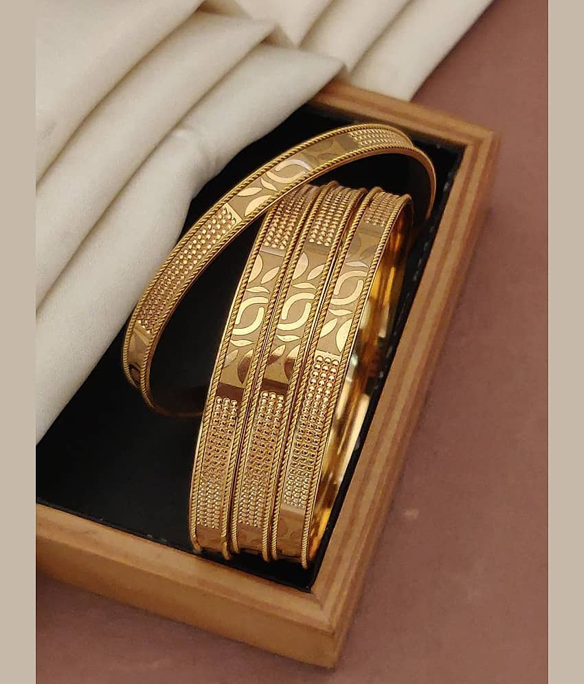 Shivay Fashion Gold Bangle ( Pack of 1 ) - Bangles & Bracelets | Buy online on ZillyBuy
