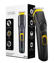 geemy Heavy Duty Multicolor Cordless Beard Trimmer With 45 minutes Runtime