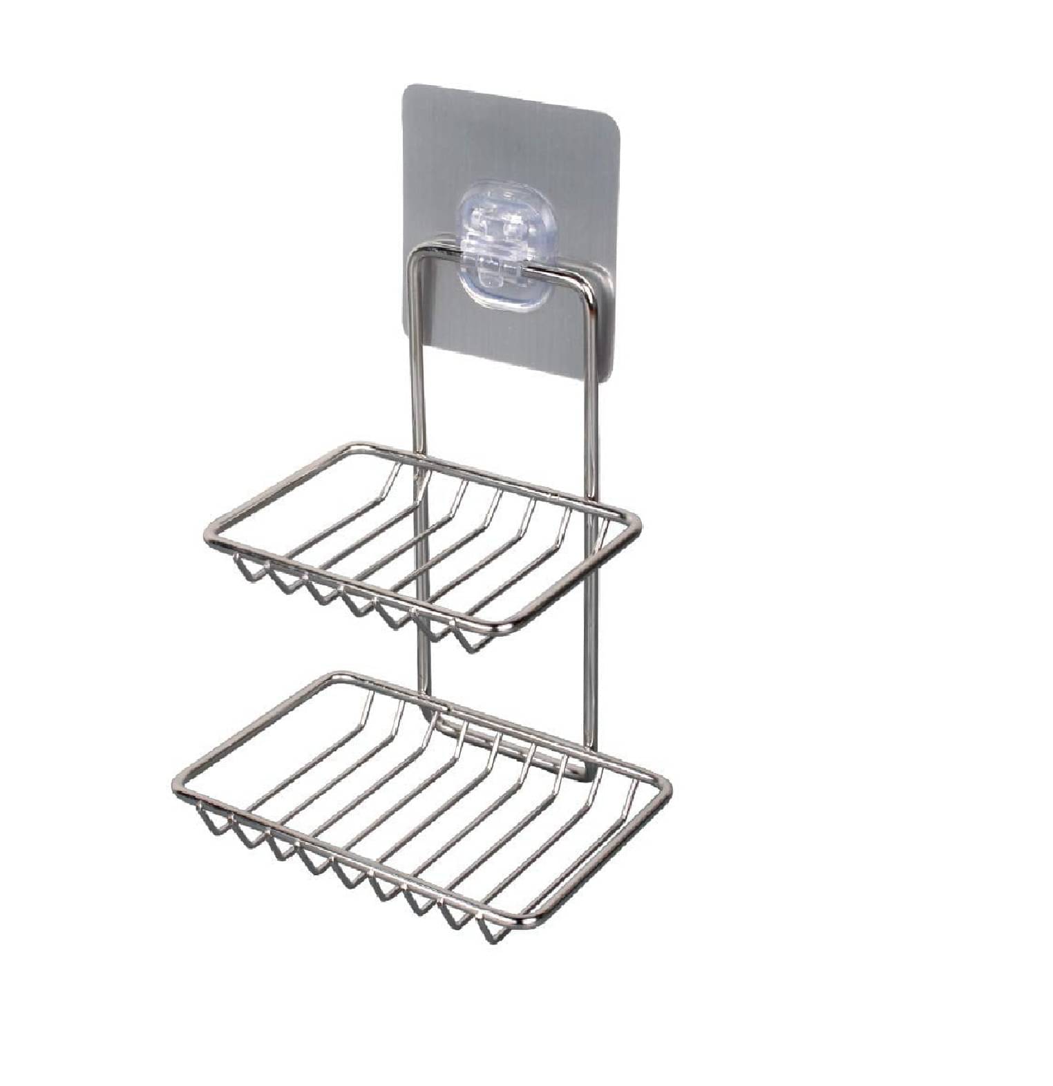     			2 Layer Sink Soap Holder Stand for Bathroom