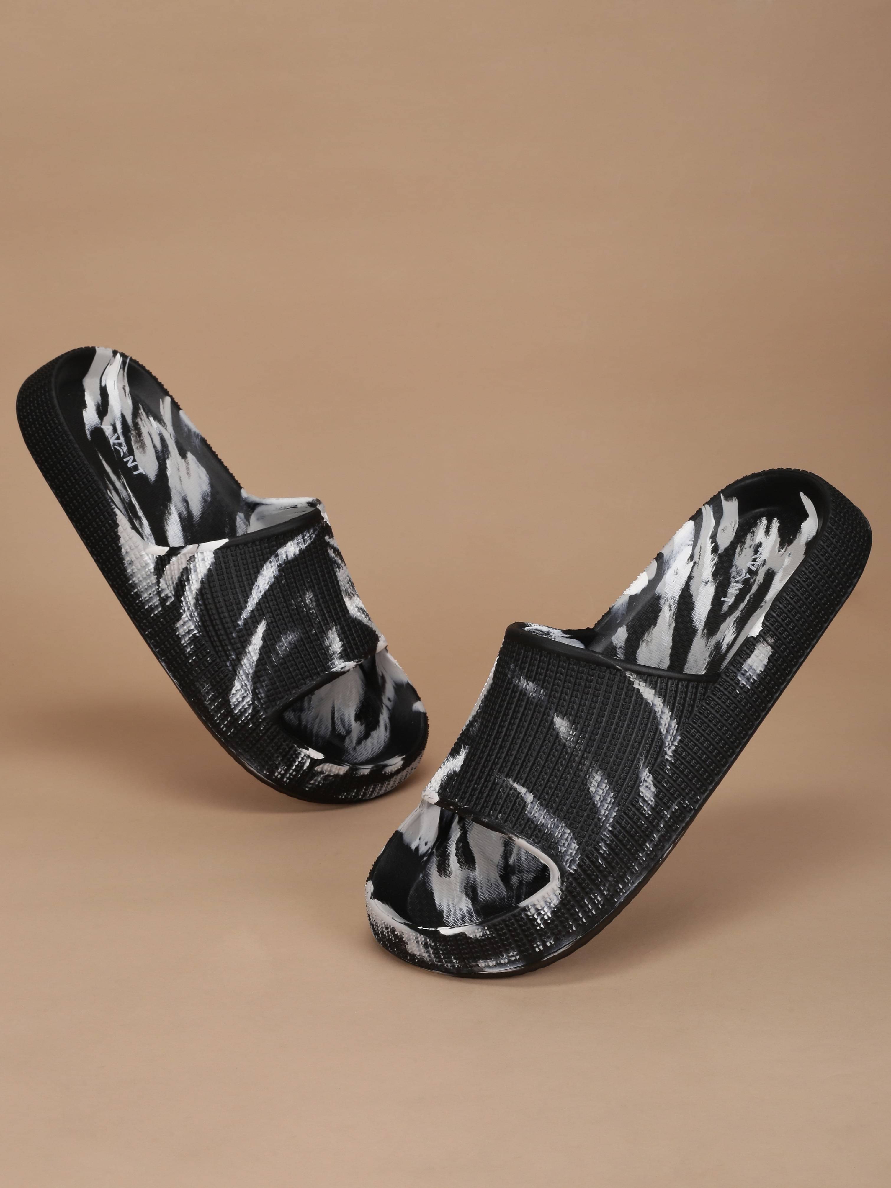     			Avant Black Men's Slide Flip Flop