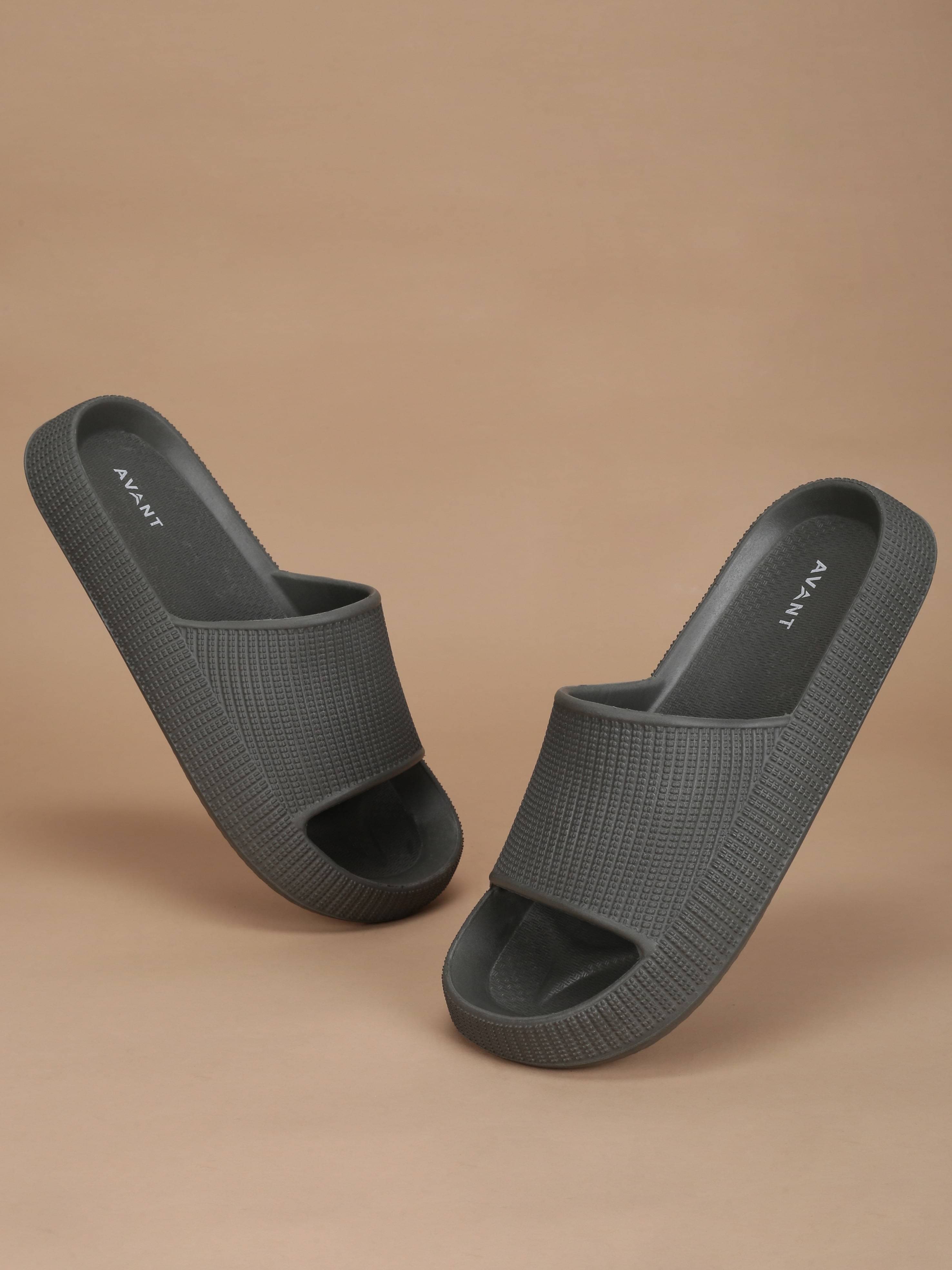     			Avant Grey Men's Slide Flip Flop