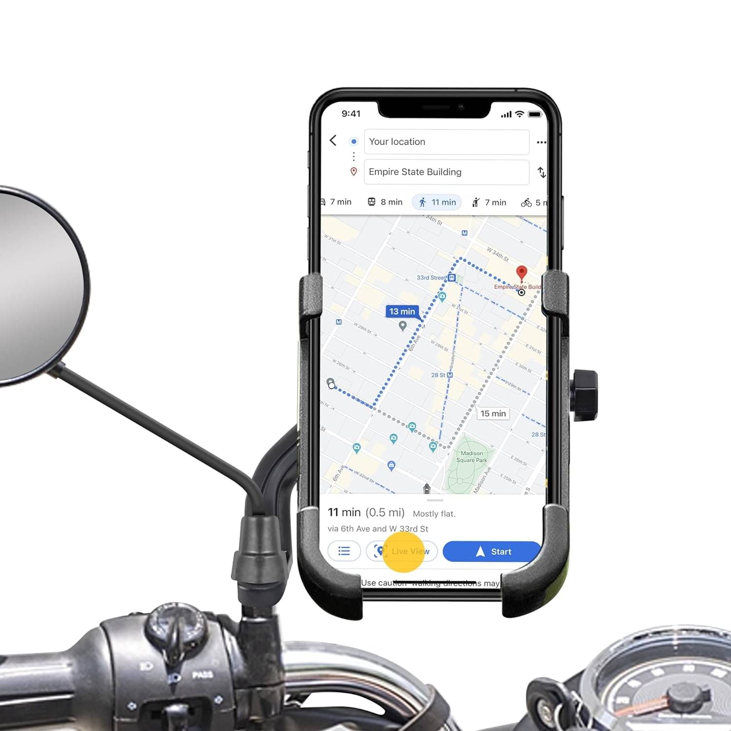 Bike & Scooty C 2 Without Charger mobile Holder Bike & Scooty C 2 Without Charger mobile Holder