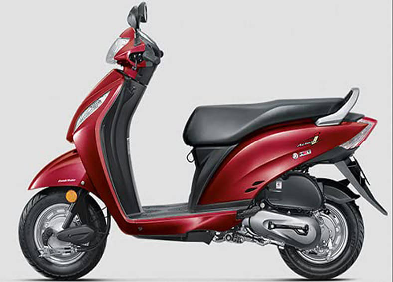     			Black Scooty/Scooter Leather Seat Cover for Honda Activa I Pack of one