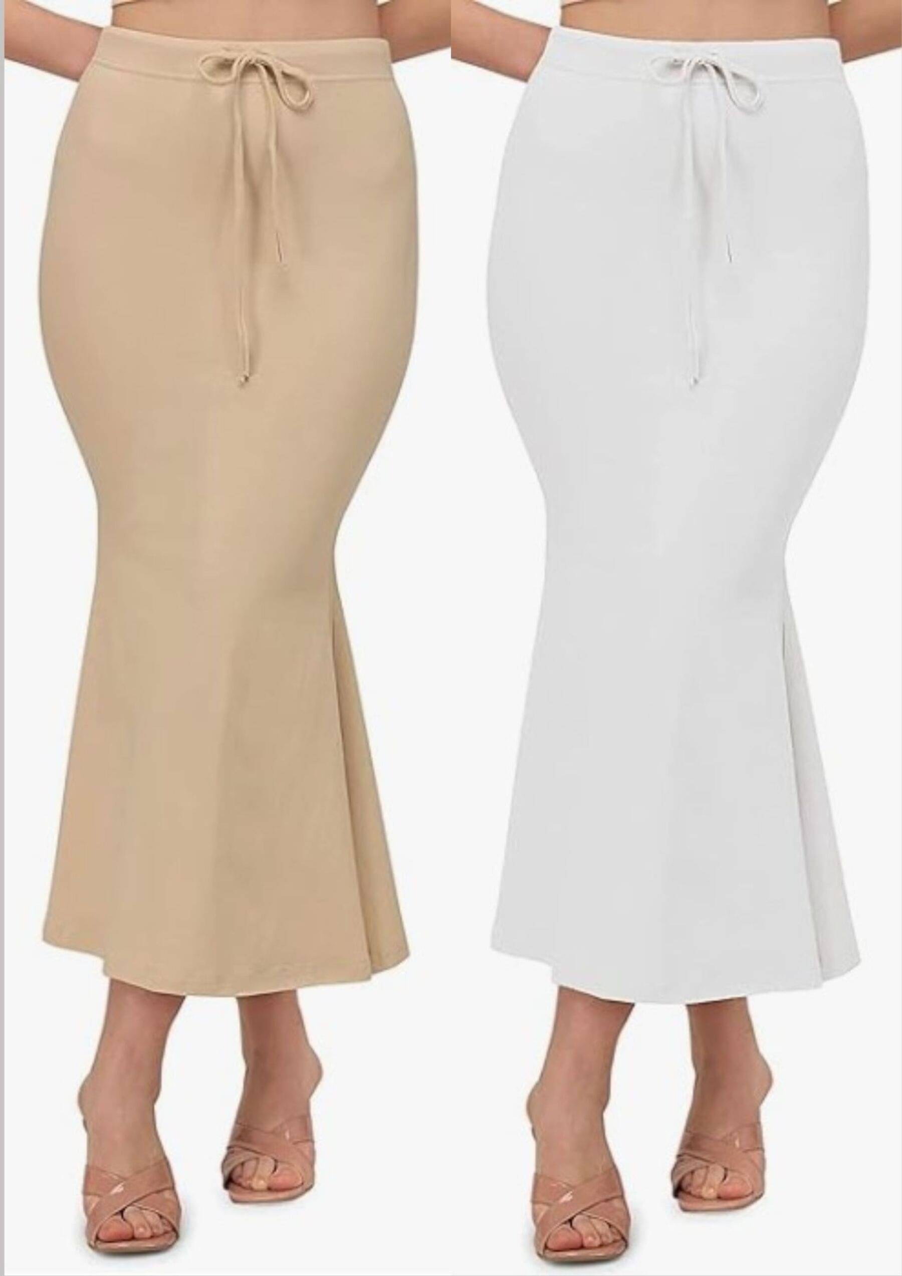 CALBO N Pack of 2 Nylon Women's Shaping Bottoms ( White ) CALBO N Pack of 2 Nylon Women's Shaping Bottoms ( White )