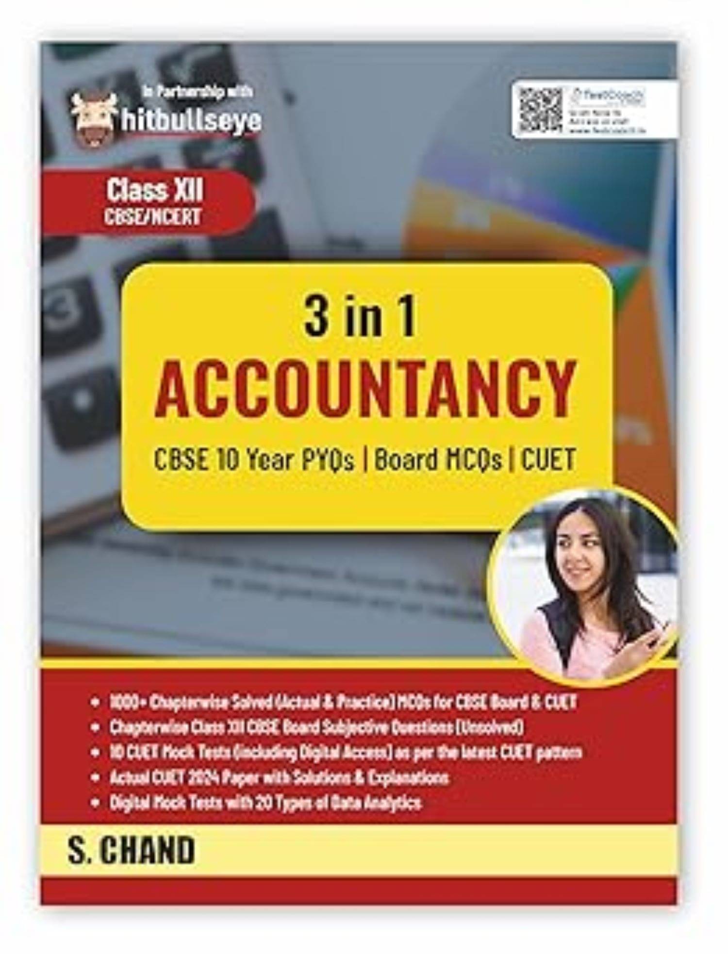     			CUET (UG) Accountancy Class 12TH (3 in 1)
