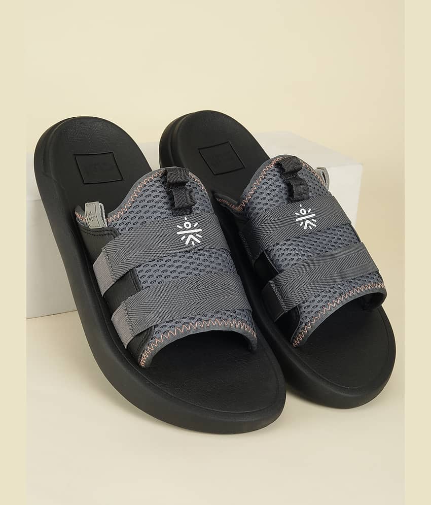 CLOSHO Grey Men's Slide Flip Flop