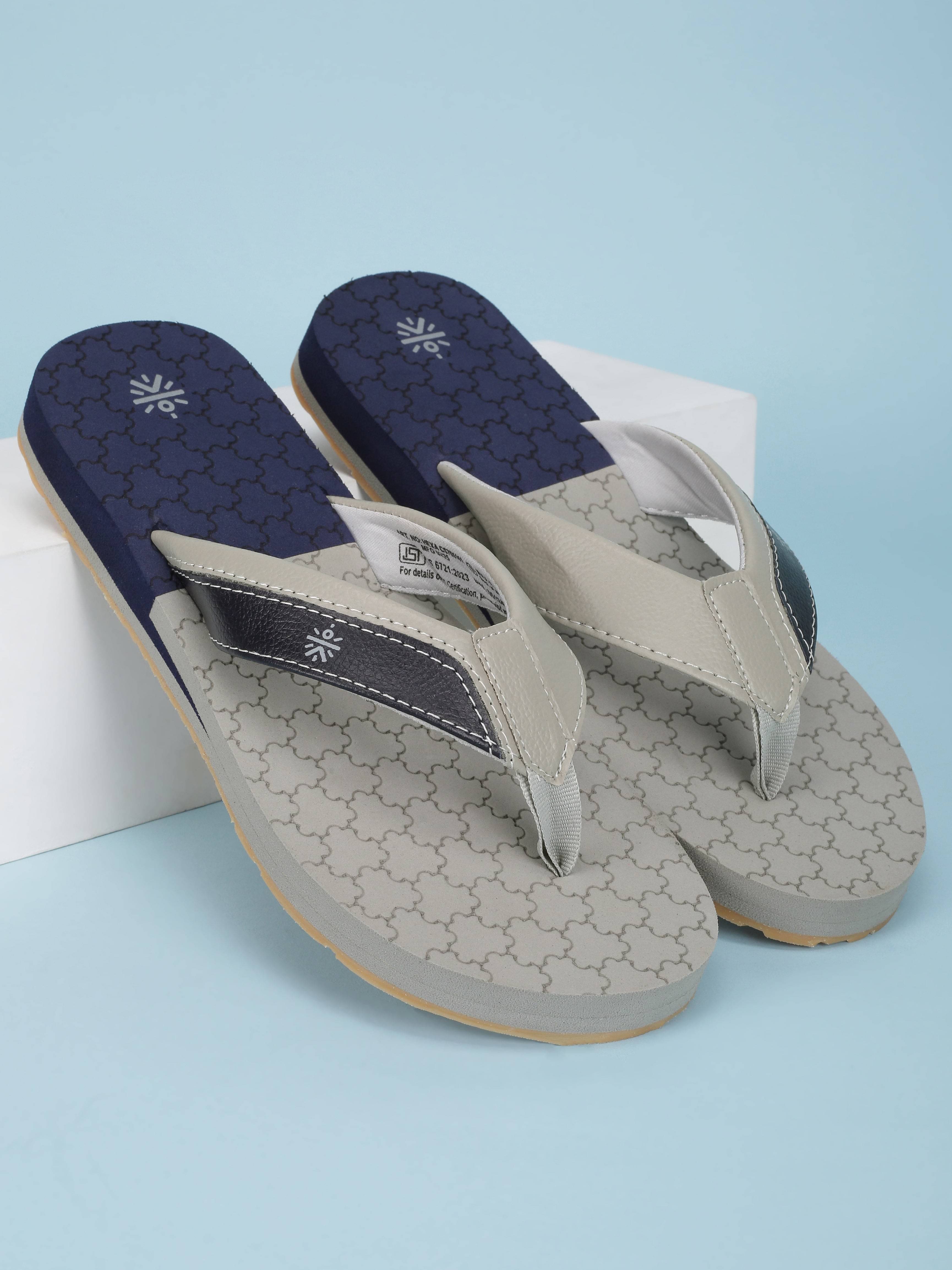     			Cult Grey Men's Thong Flip Flop