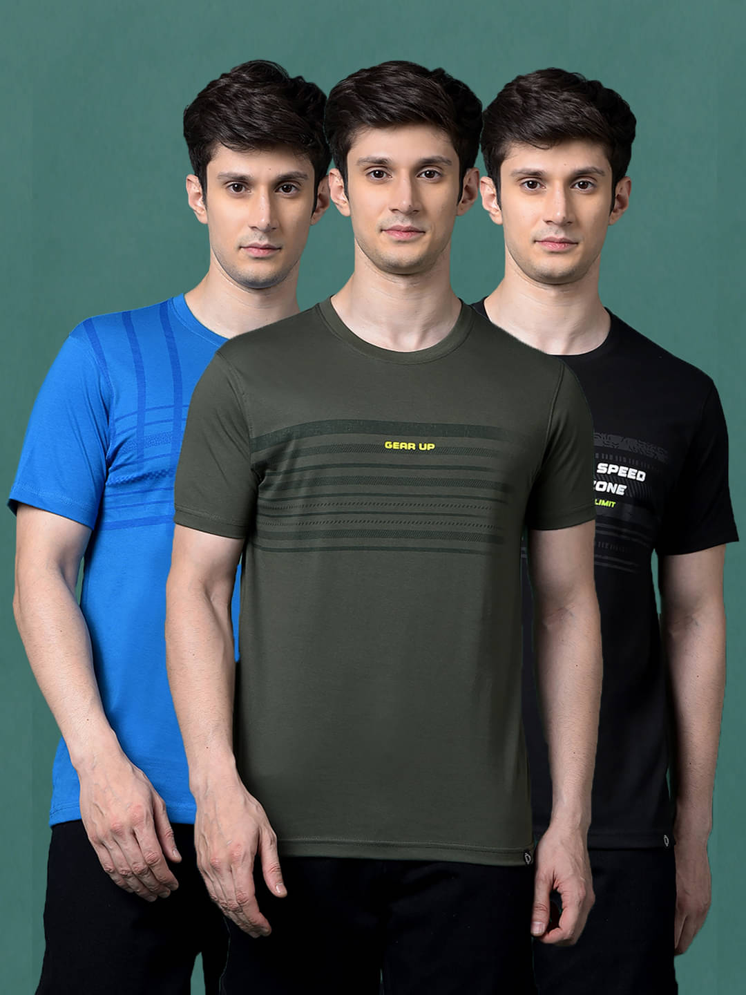 Dollar Men Cotton Blend Regular Fit Printed T-Shirt ( Multicolor )     			Dollar Men Cotton Blend Regular Fit Printed T-Shirt ( Multicolor )