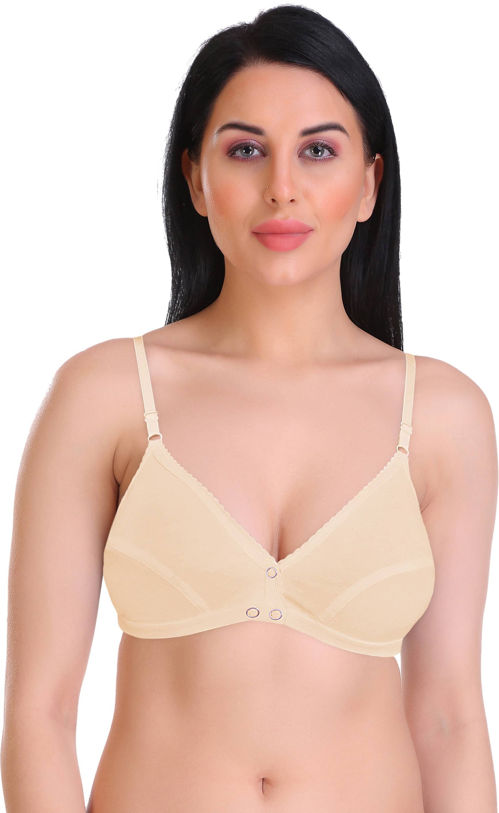 Featherline Pack of 1 Cotton Blend Non Padded T-Shirt Bra For Women ( Beige ) Featherline Pack of 1 Cotton Blend Non Padded T-Shirt Bra For Women ( Beige )