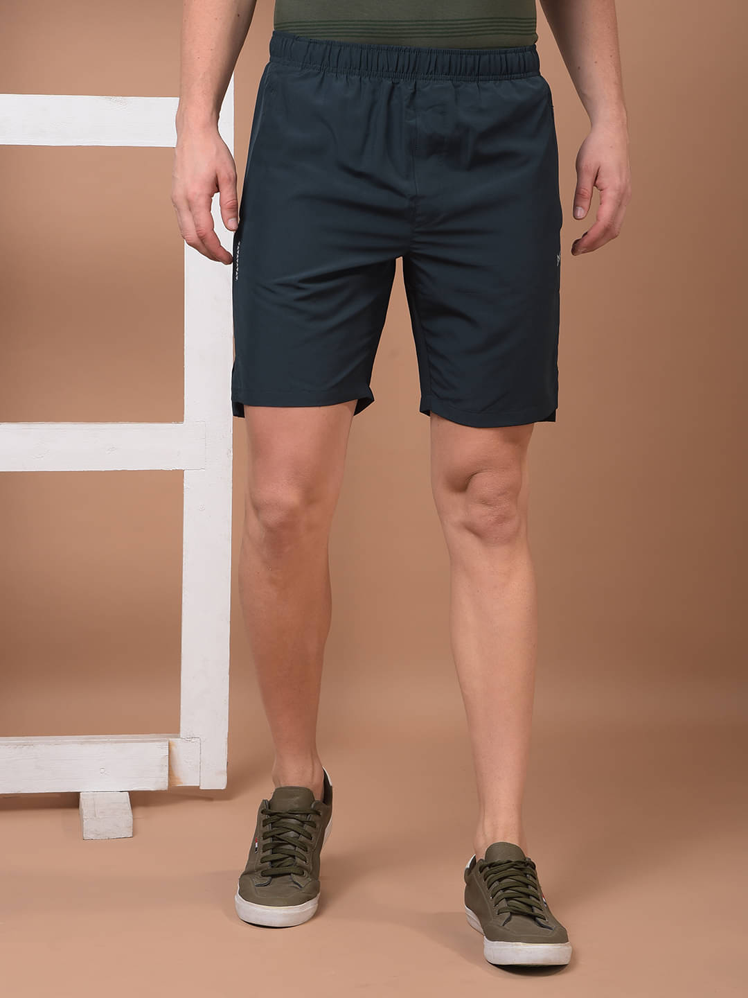     			Force NXT Dark Grey Polyester Men's Gym Shorts ( Pack of 1 )