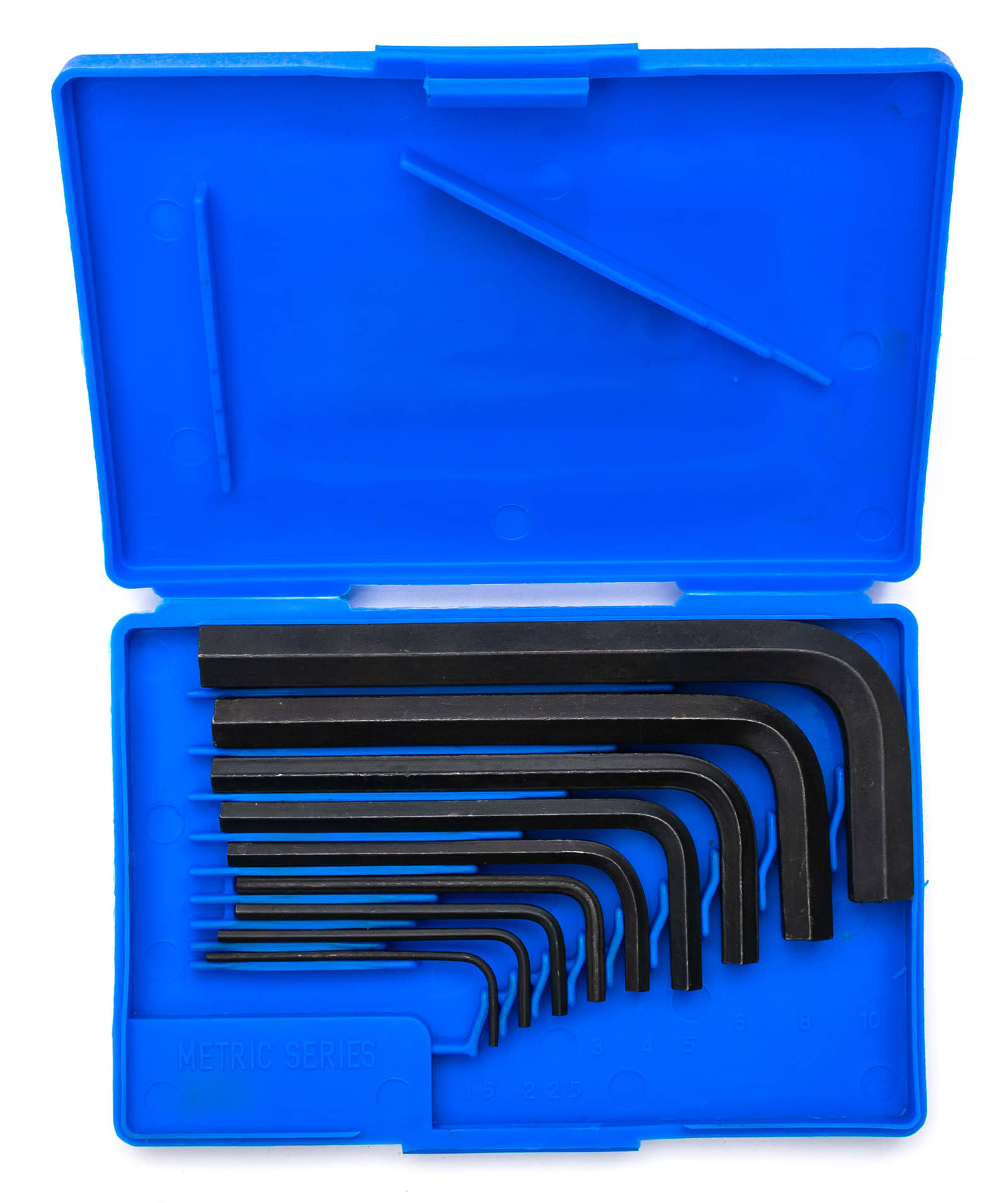 GLOBUS 139-Steel Allen Key Set 9 PCS in BOX..size...(1.5MM TO 10MM ) Allen Key Set