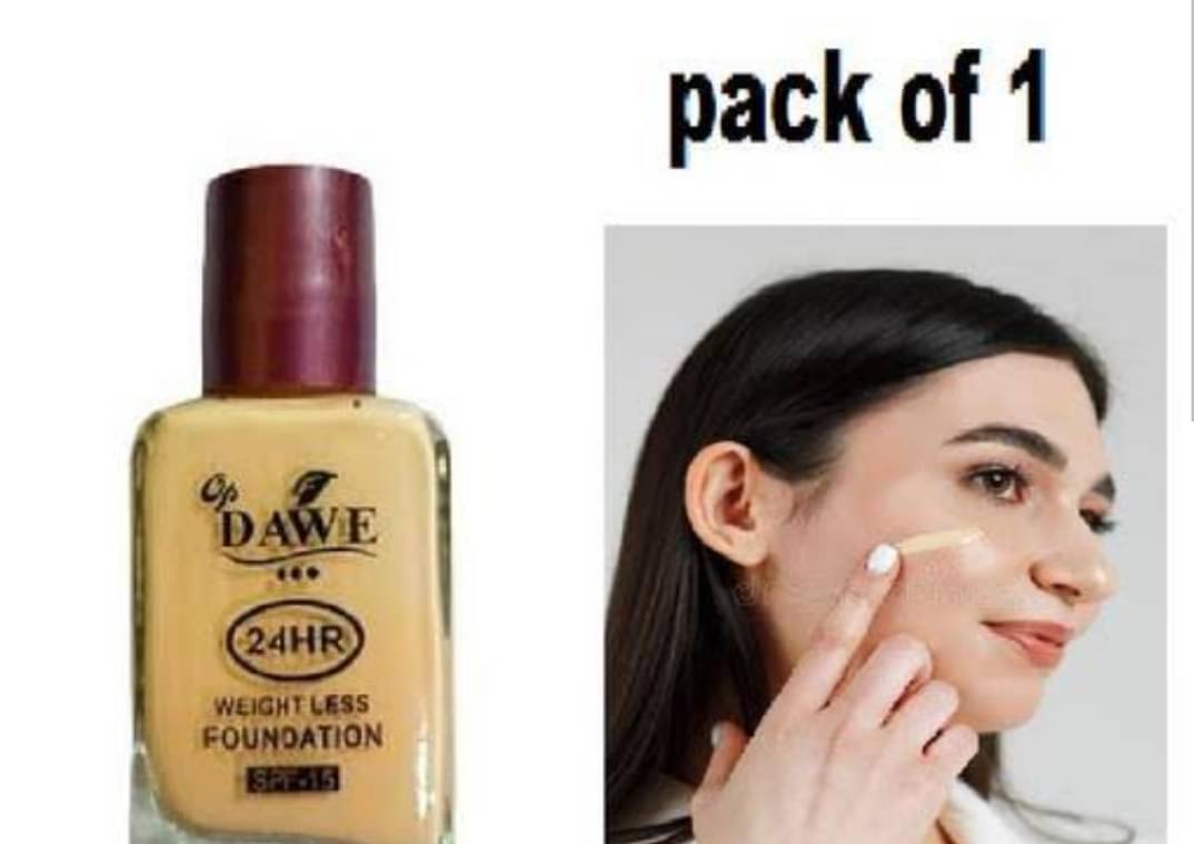     			Generic Matte Liquid For All Skin Types Skin Light Foundation Pack of 1
