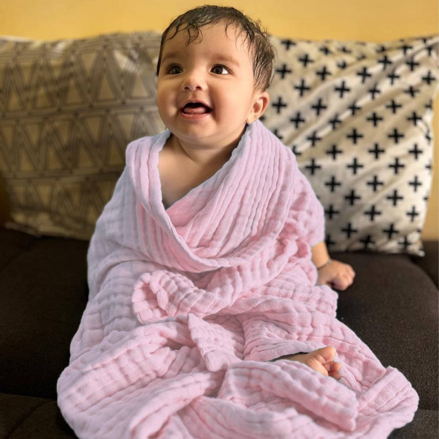 HONOR YOUR HOME Pink Cotton Baby AC Blanket ( Pack of 1 ) HONOR YOUR HOME Pink Cotton Baby AC Blanket ( Pack of 1 )