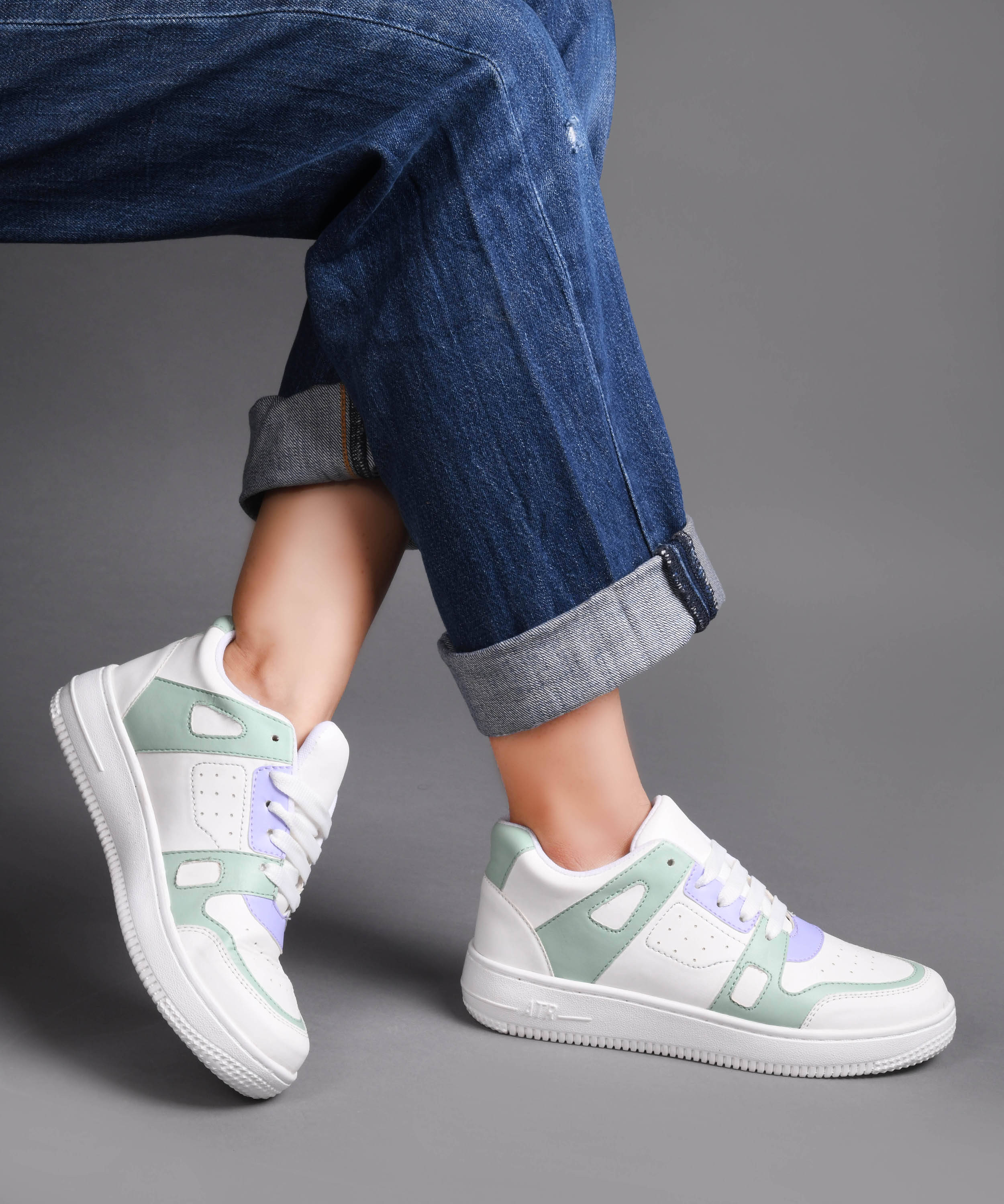 JM Looks Green Women's Sneakers     			JM Looks Green Women's Sneakers