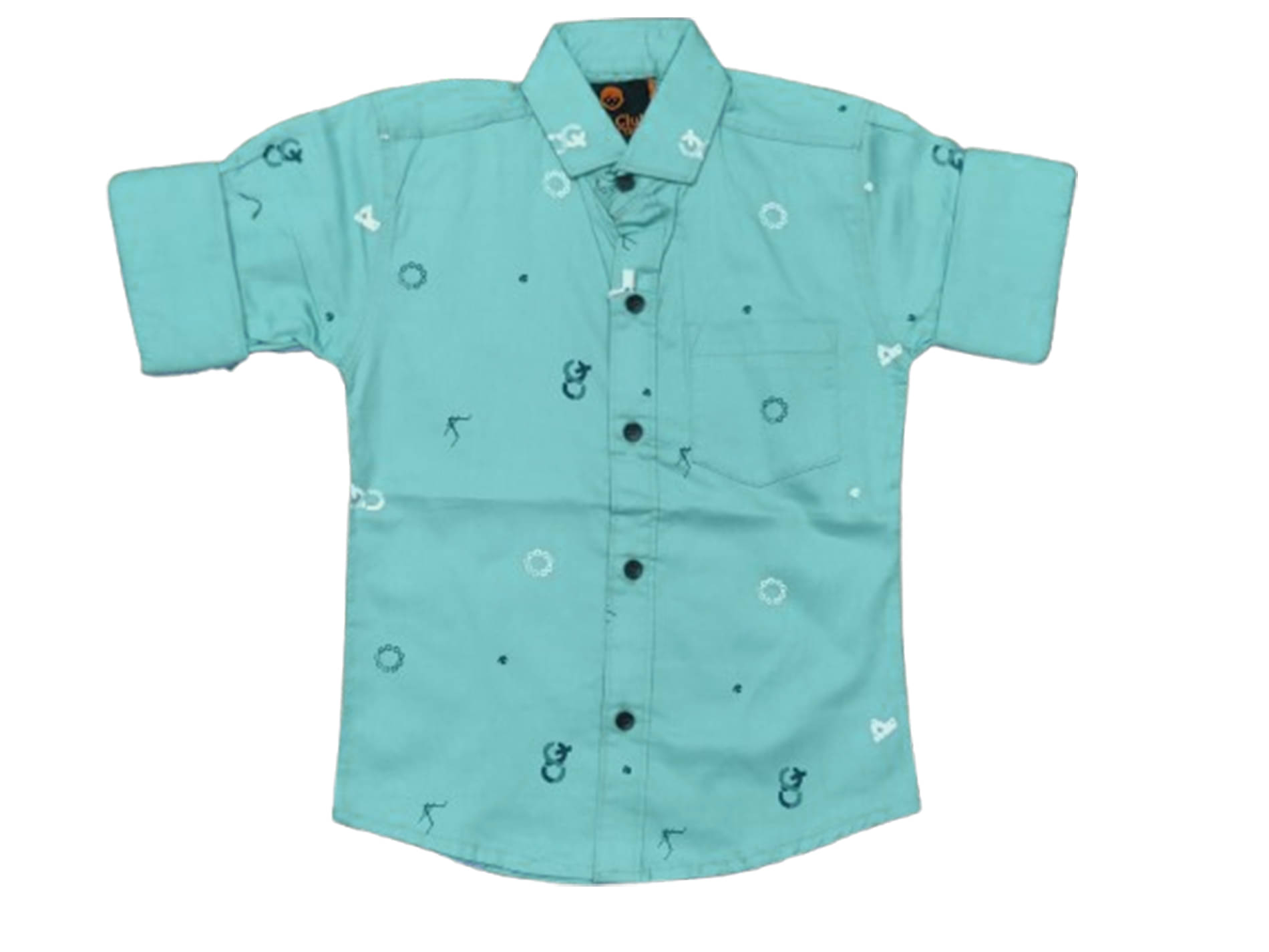 KIDS CLUB Pack of 1 Boys 100% Cotton Full Sleeves Shirt ( Light Green ) KIDS CLUB Pack of 1 Boys 100% Cotton Full Sleeves Shirt ( Light Green )