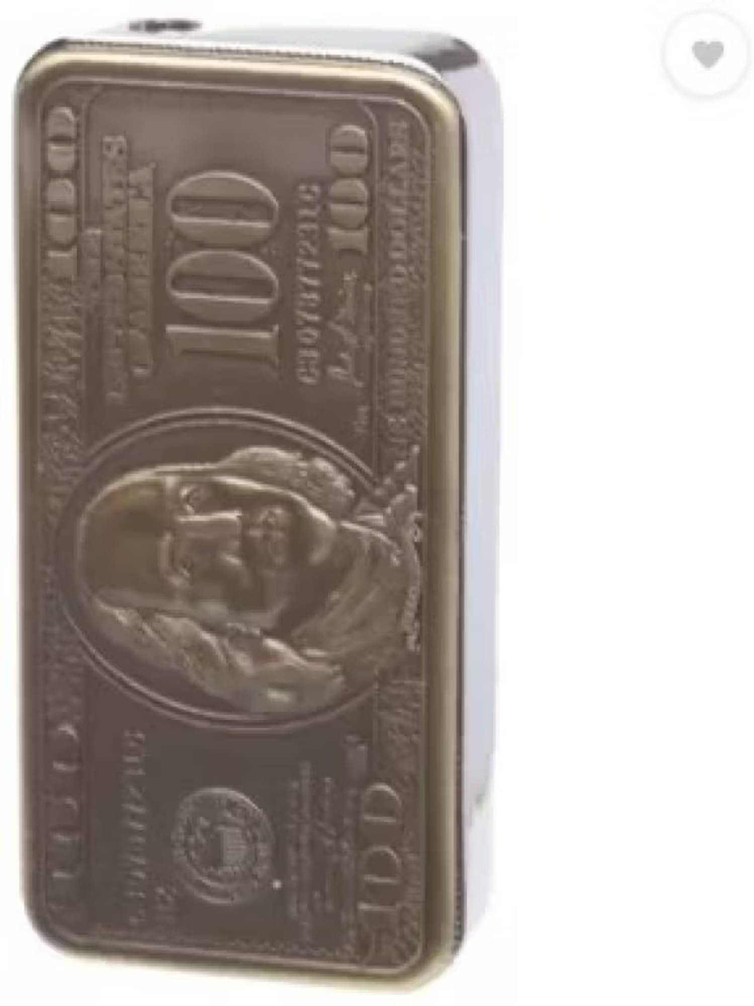     			Kadio Gold Aluminium Cigarette Lighter ( Pack of 1 )