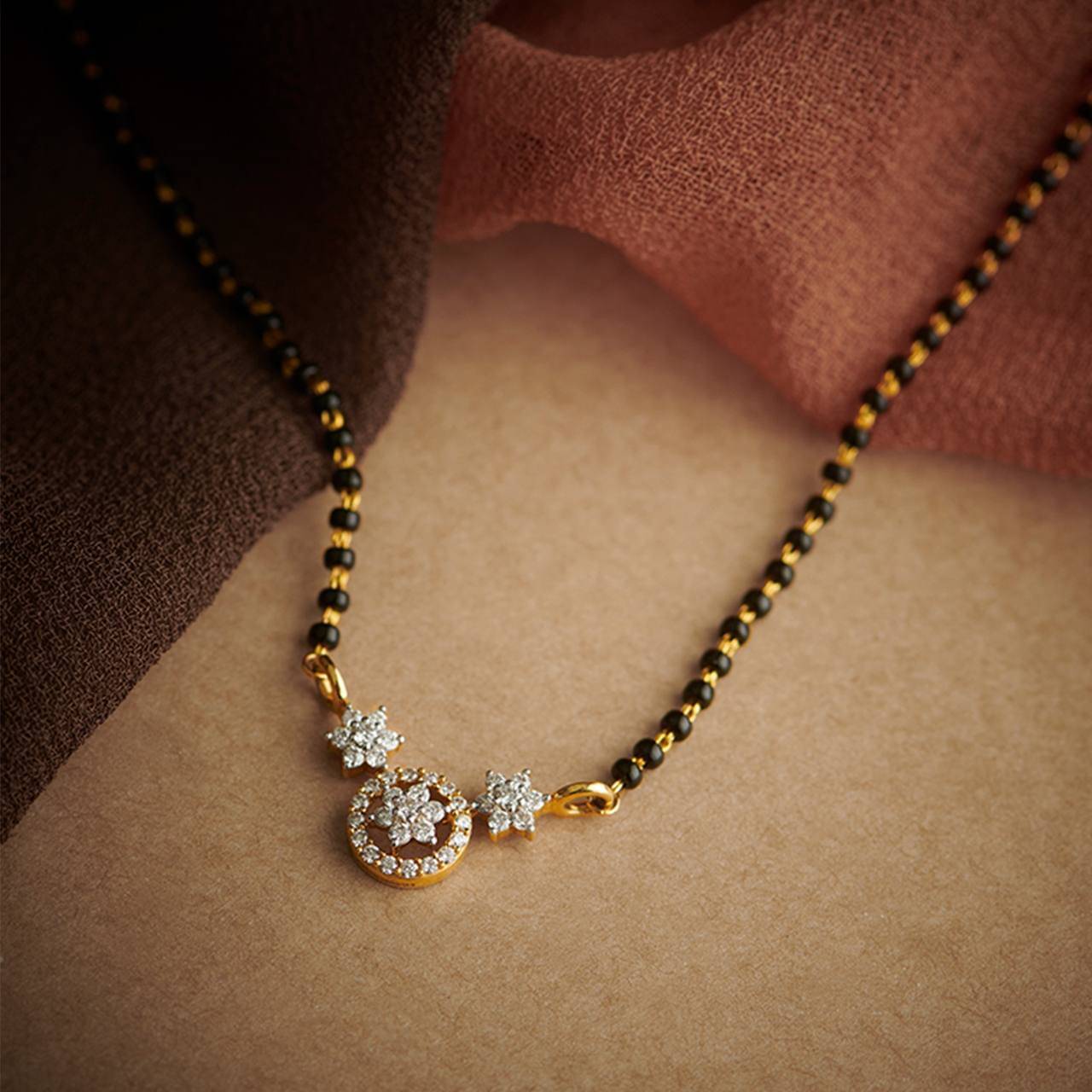     			MGSV Golden Mangalsutra Set ( Pack of 1 )