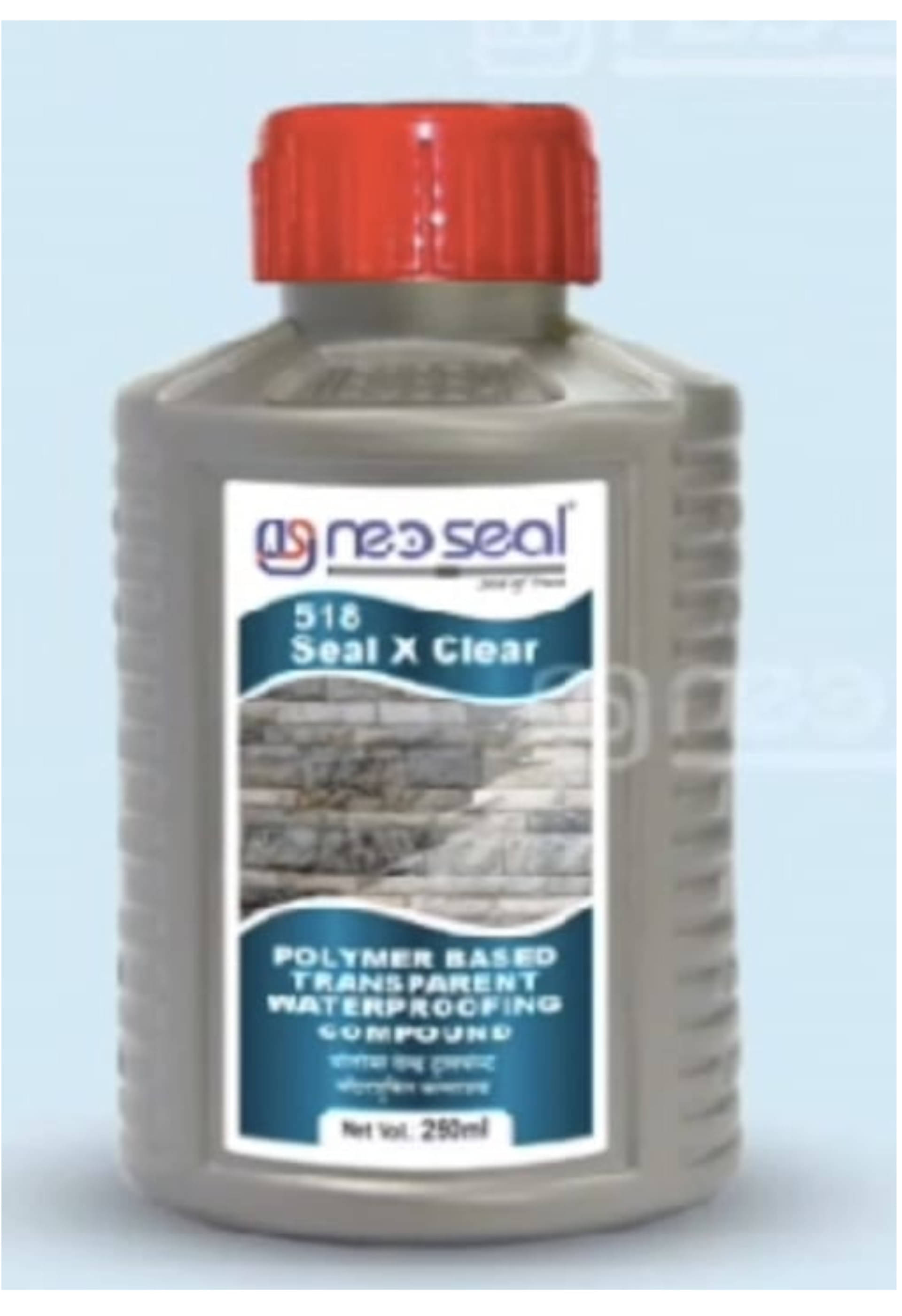     			NEOSEAL SEAL X CLEAR Polymer Based Transparent Waterproofing Compound 1 KG