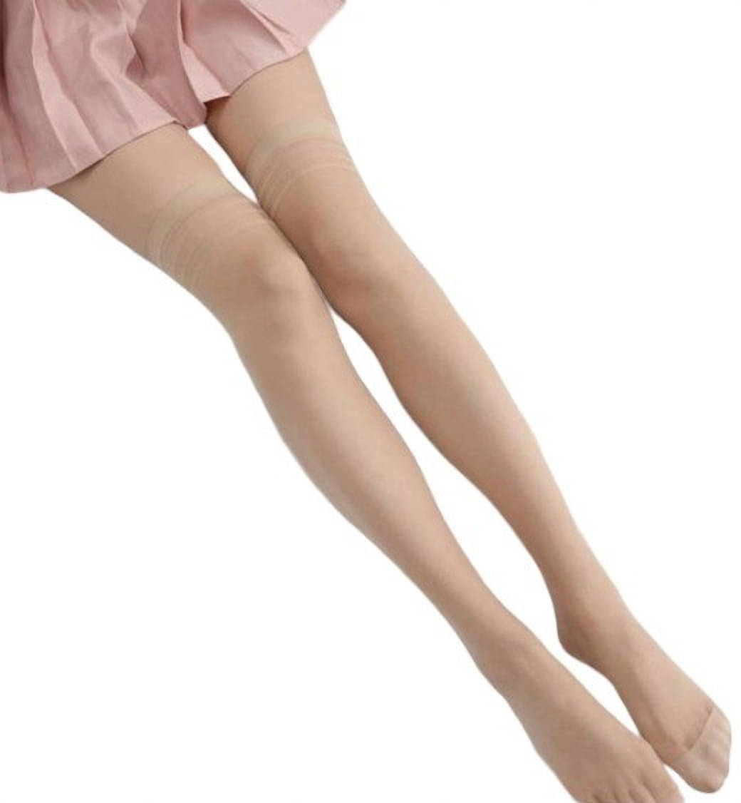     			Neska Moda Pack of 1 Women's Nylon Full length Stockings ( Beige )