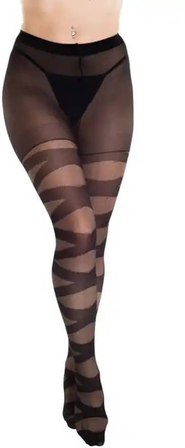     			Neska Moda Pack of 1 Women's Nylon Full length Stockings ( Black )