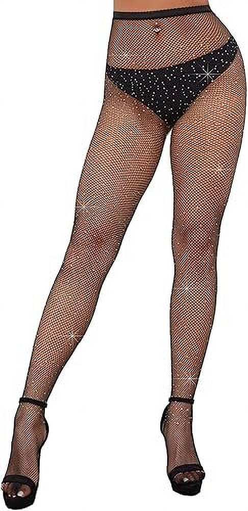    			Neska Moda Pack of 1 Women's Nylon Full length Stockings ( Black )