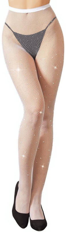     			Neska Moda Pack of 1 Women's Nylon Full length Stockings ( White )