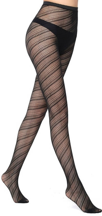     			Neska Moda Pack of 1 Women's Nylon Full length Stockings ( Black )