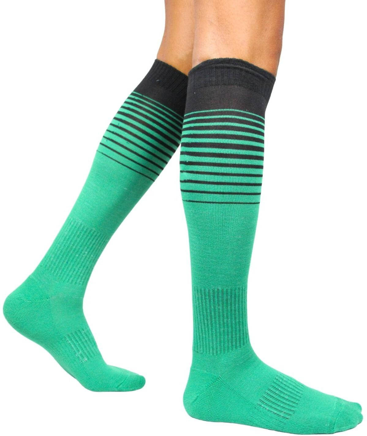    			Neska Moda Pack of 1 Unisex Cotton Ankle Length Socks ( Green )