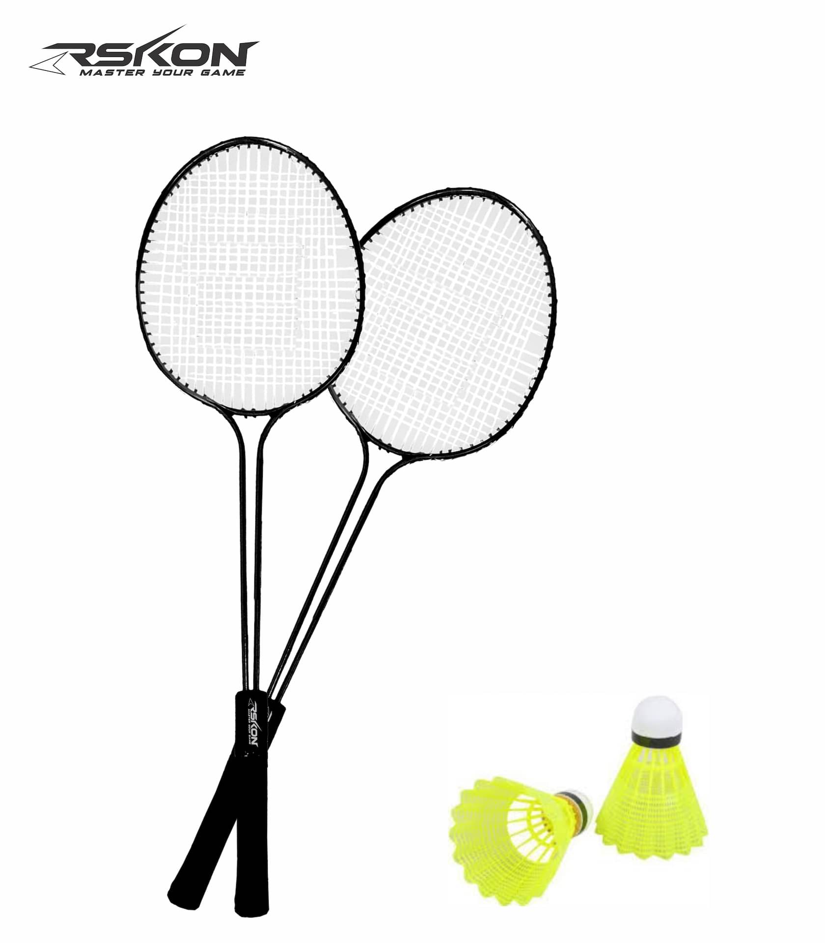     			RSKON Badminton Racquet With Shuttle