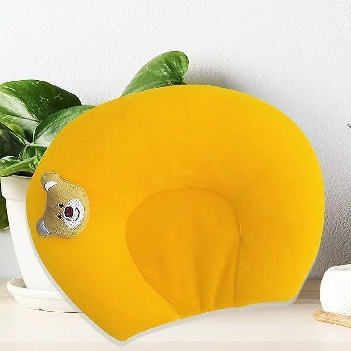     			S-SQUARE Yellow Mustard Seeds U shape Baby Pillow