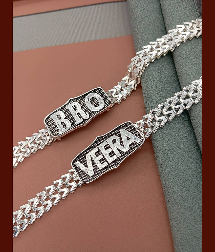 SHANKHRAJ MA LL Silver Bracelet ( Pack of 2 ) - Bangles & Bracelets | Buy online on ZillyBuy
