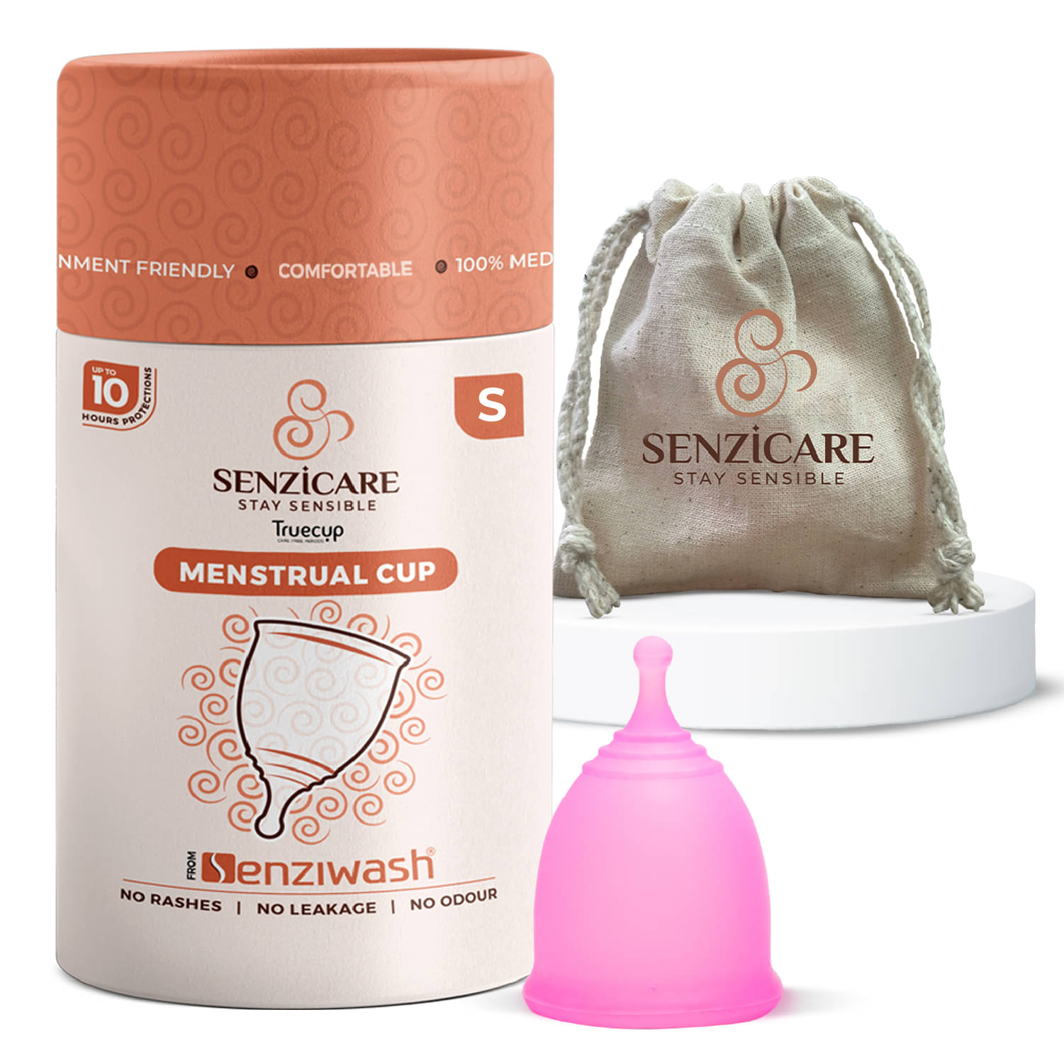 Senziwash Silicone Reusable Menstrual Cup Small ( Pack of 1 ) Senziwash Silicone Reusable Menstrual Cup Small ( Pack of 1 )