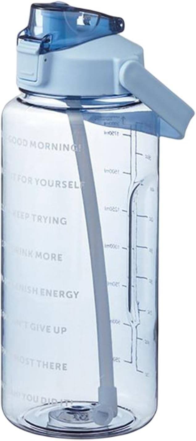 Stysol Sipper Water Bottel Blue Plastic Sipper Water Bottle 2000 mL ( Set of 1 ) Stysol Sipper Water Bottel Blue Plastic Sipper Water Bottle 2000 mL ( Set of 1 )