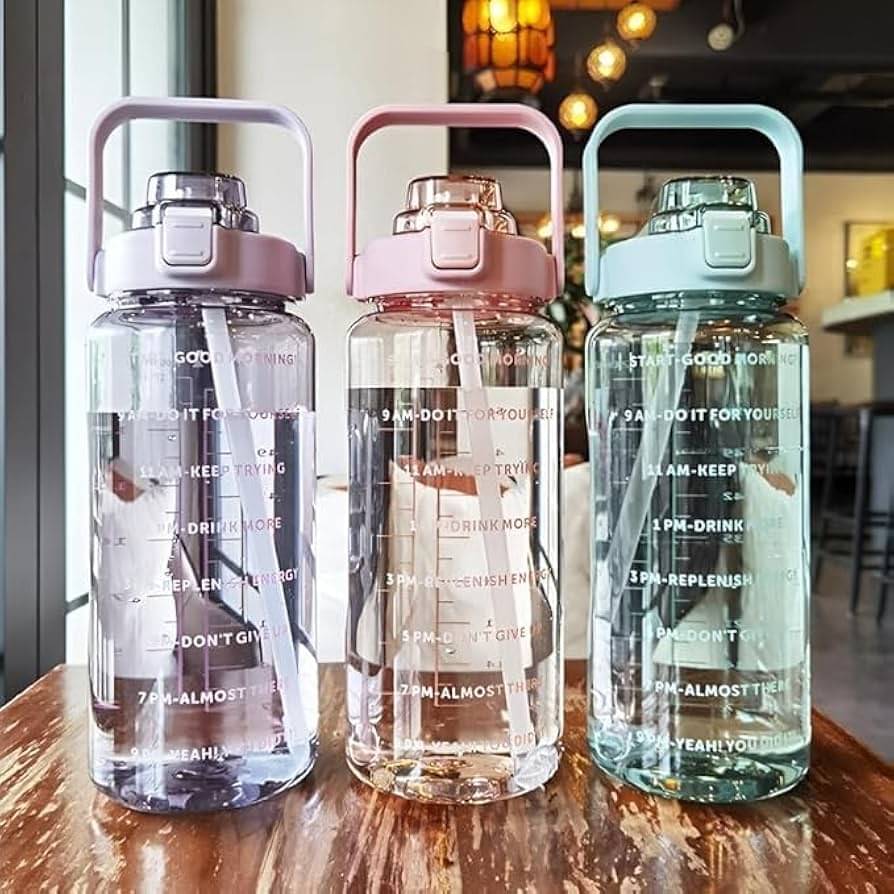 Stysol Sipper Water Bottel Blue Plastic Sipper Water Bottle 2000 mL ( Set of 1 ) Stysol Sipper Water Bottel Blue Plastic Sipper Water Bottle 2000 mL ( Set of 1 )