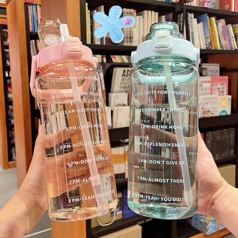     			Stysol Sipper Water Bottel Pink Plastic Sipper Water Bottle 2000 mL ( Set of 1 )