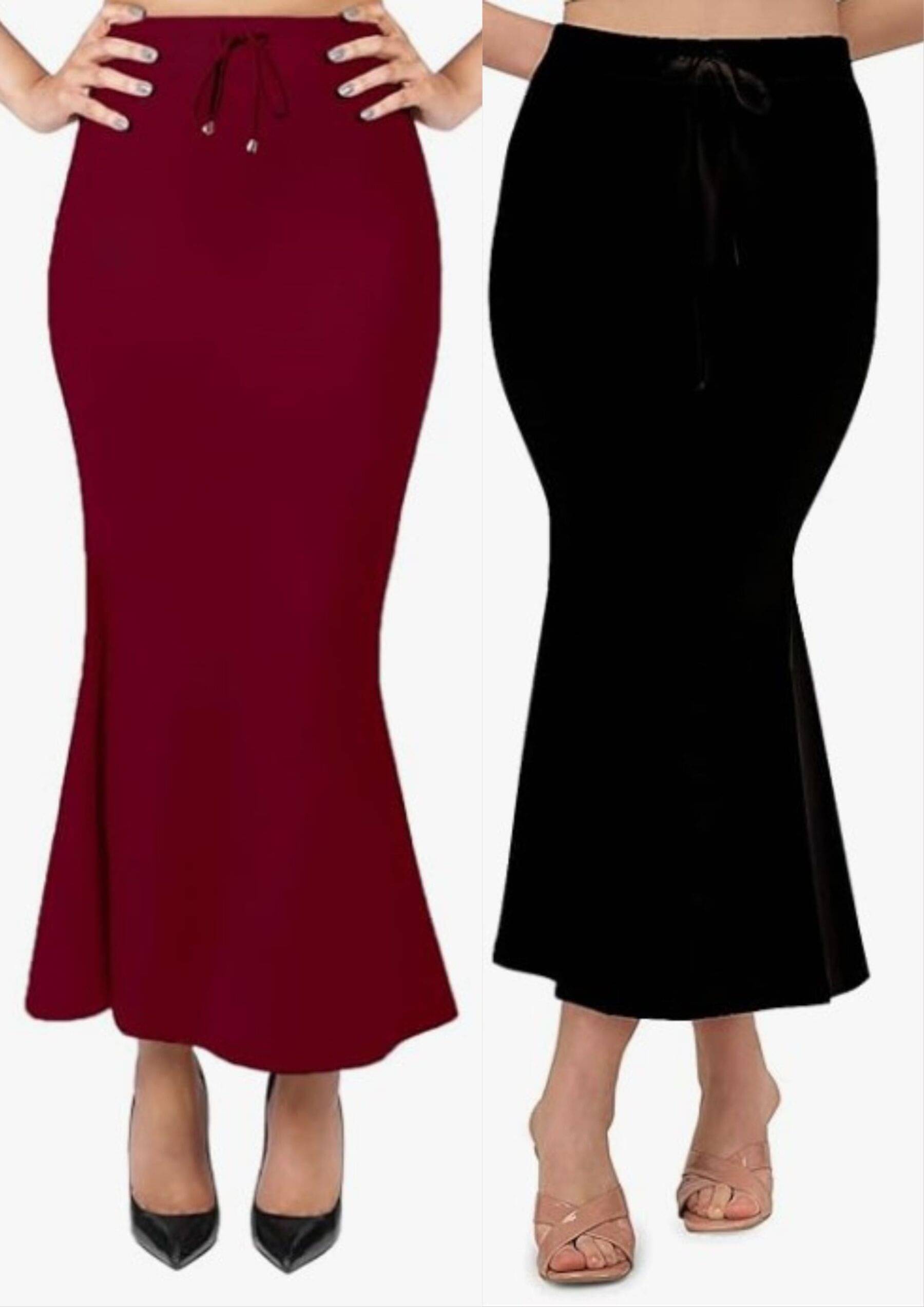     			Taslar Pack of 2 Nylon Women's Shaping Bottoms ( Black )