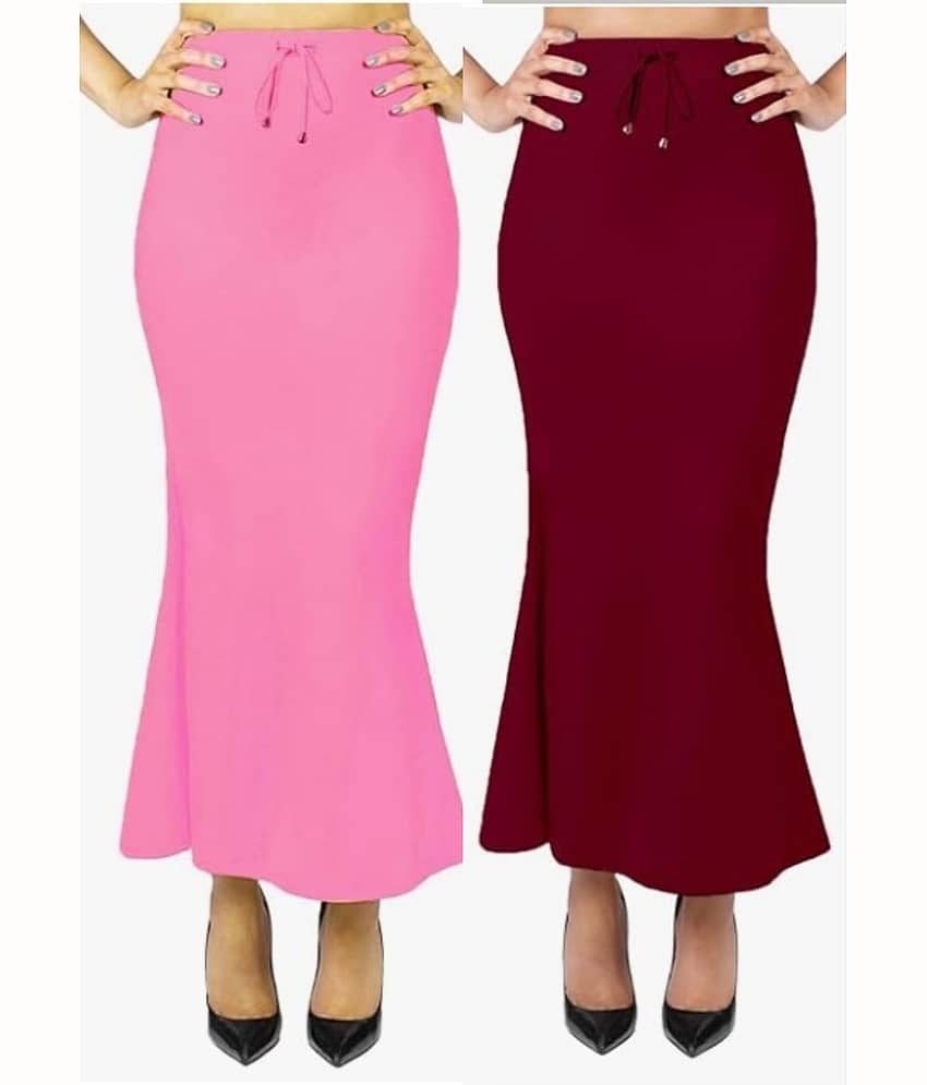 Taslar Pack of 2 Nylon Women's Shaping Bottoms ( Maroon ) - Shapewear | Buy online on ZillyBuy
