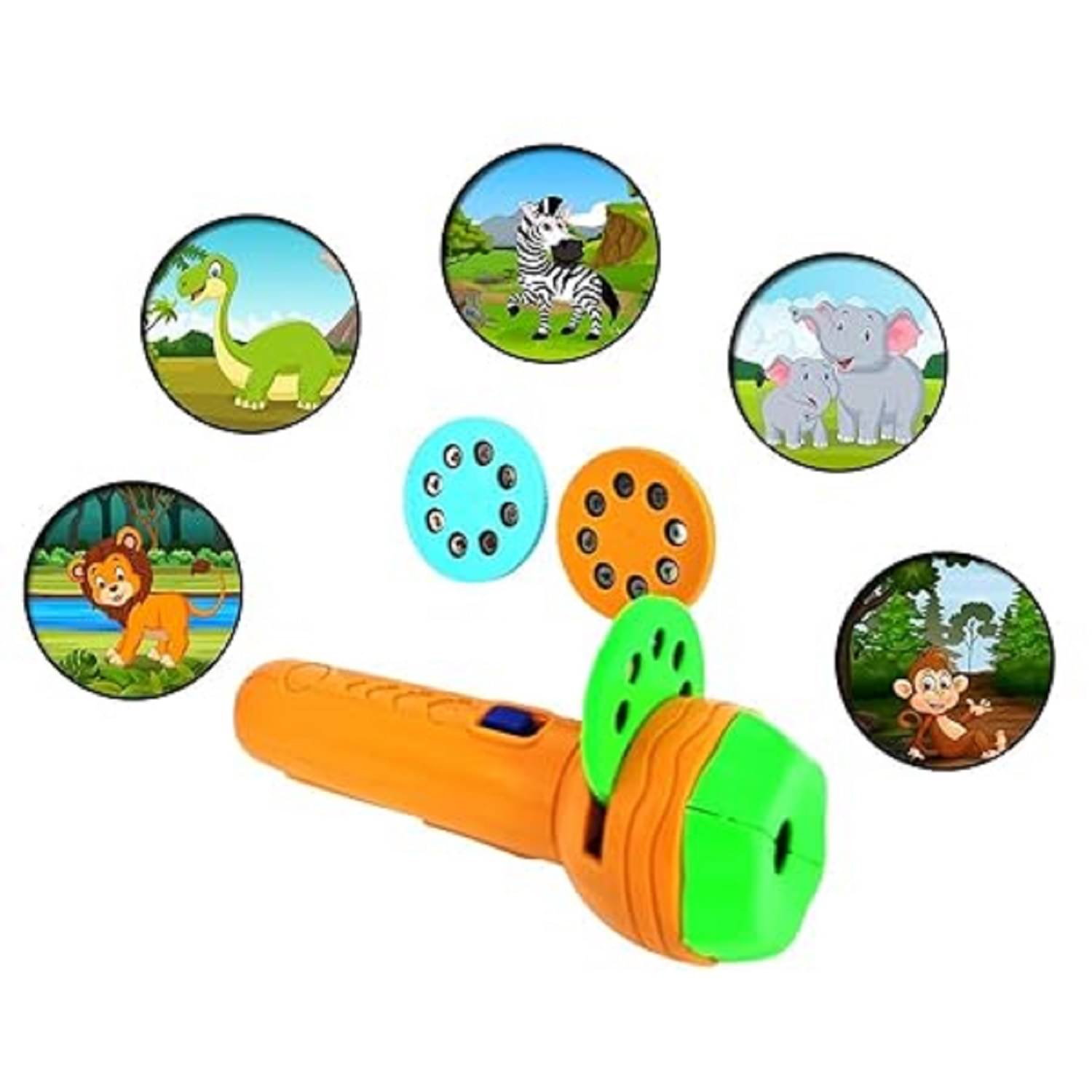 Torch Toy Slide Flashlight Projector Torch for Kids Sleeping Story Toys Torch Toy Slide Flashlight Projector Torch for Kids Sleeping Story Toys
