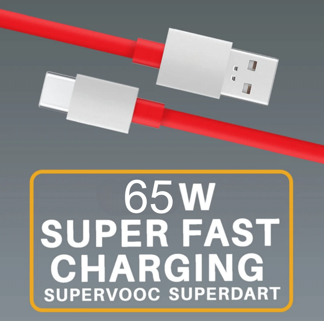     			UTRAX USB Type C Cable 5A 1 M 65W_5A SUPERVOOC SUPER FAST CHARGING CABLE  (Compatible with OnePlus Nord CE 4, Nord 4, Realme 11 Pro Plus, OPPO Reno 10 Pro+ 5G, Red)