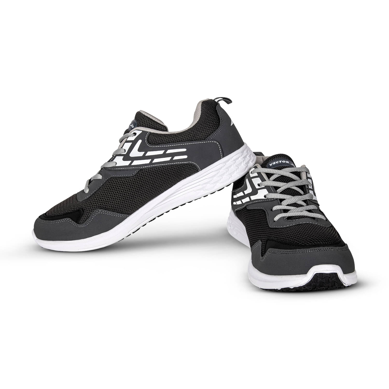     			Vector X Gray Men's Sports Running Shoes