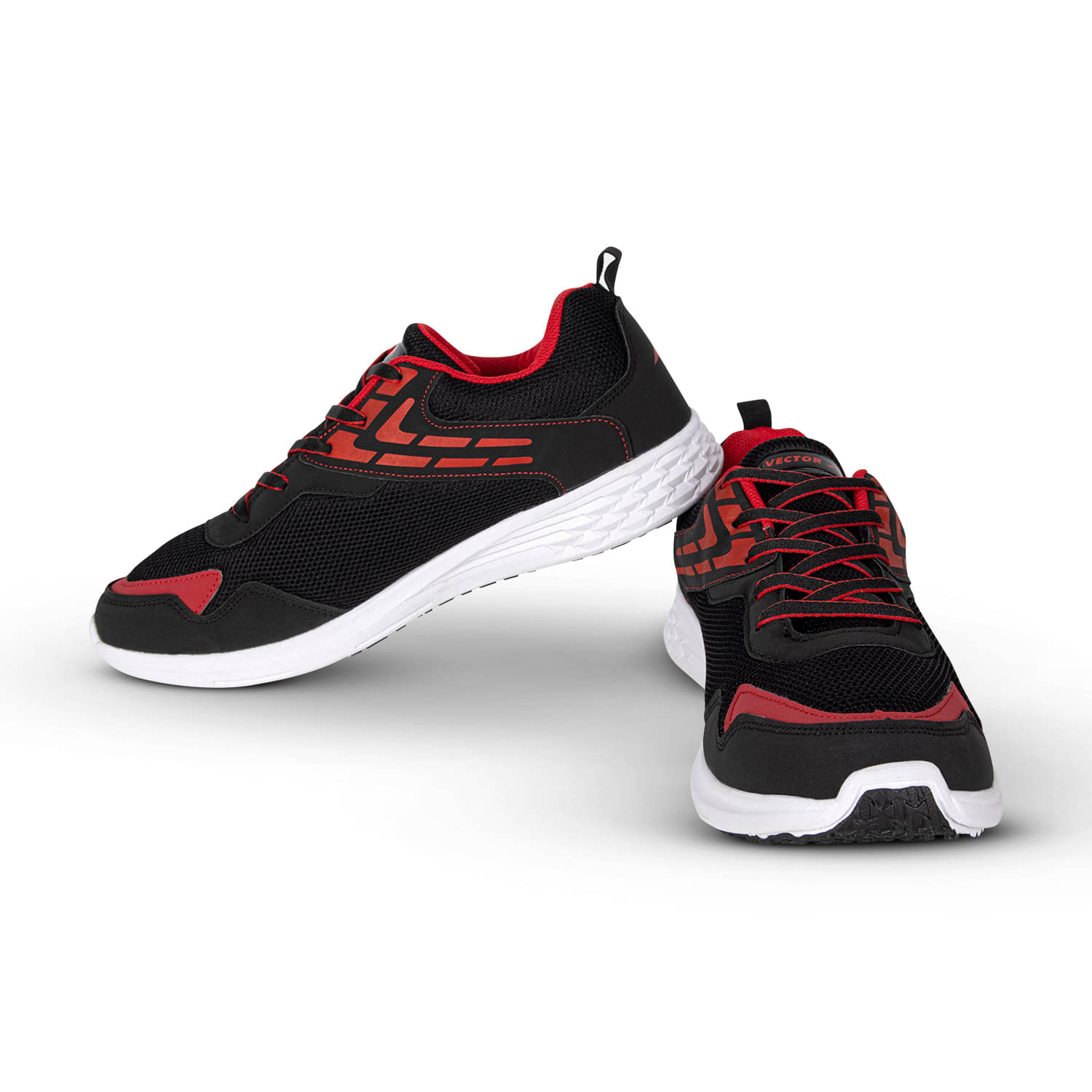     			Vector X Red Men's Sports Running Shoes