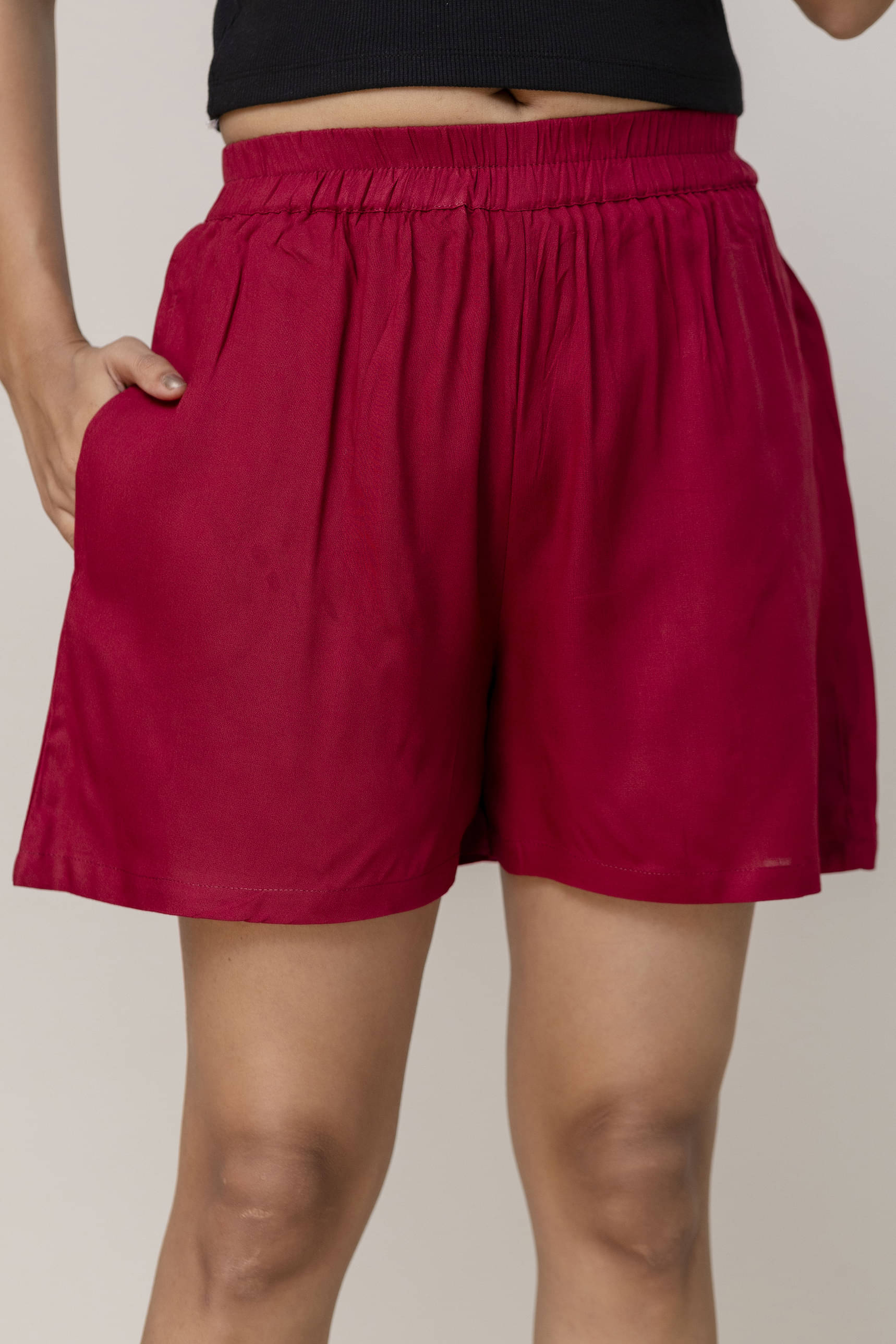     			YXS Cotton Hot Pants - Rust Single