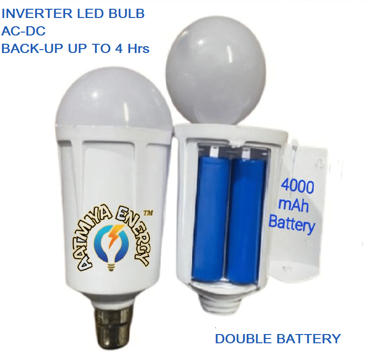     			AATMIYA ENERGY 9W Cool Day Light Inverter Bulb ( Single Pack )