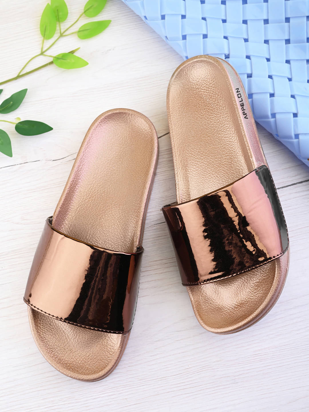     			APPELON Rust Women's Flip Flop