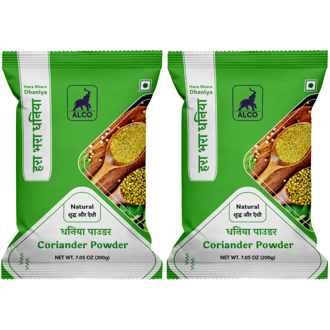 Alco Spices 200 gm Dhaniya (Coriander) ( Pack of 2 ) Alco Spices 200 gm Dhaniya (Coriander) ( Pack of 2 )