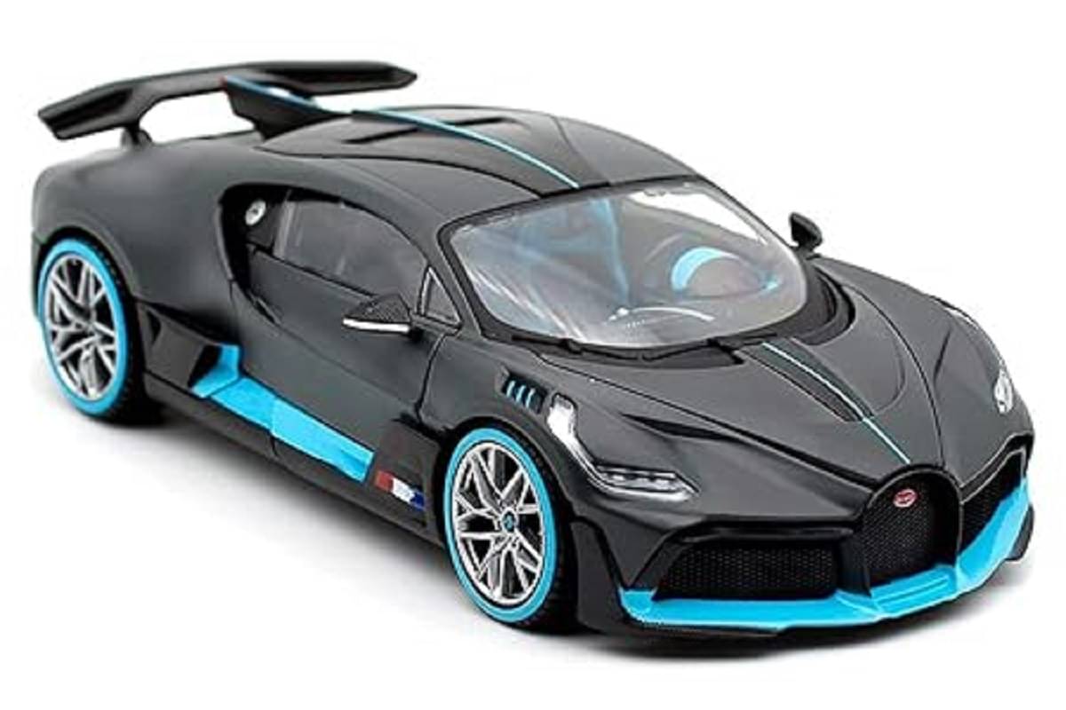 Bugatti Divo Diecast Metal Pullback Toy Car With Openable Doors & Light, Music Boys Car For Kids Best Toys Gifts Toys For Kids, Multicolor Bugatti Divo Diecast Metal Pullback Toy Car With Openable Doors & Light, Music Boys Car For Kids Best Toys Gifts Toys For Kids, Multicolor