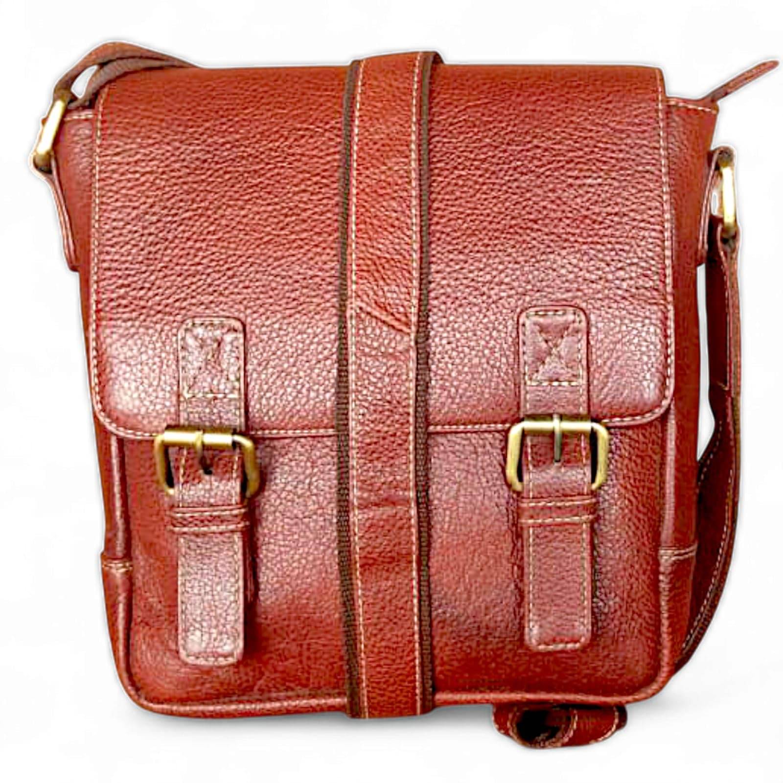     			COCO ROYAL Brown Printed Messenger Bag