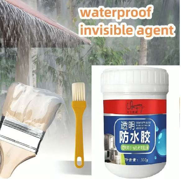 Crack Seal Glue 300gm with Brush Transparent Waterproof Glue for Art and Craft School Projects Anti Leakage Glue Waterproof Adhesive Roof Water Leakages Stops Glue for Wall, Transparent Crack Crack Seal Glue 300gm with Brush Transparent Waterproof Glue for Art and Craft School Projects Anti Leakage Glue Waterproof Adhesive Roof Water Leakages Stops Glue for Wall, Transparent Crack