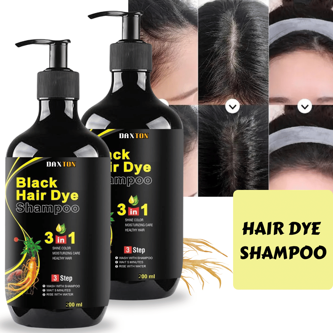 Daxton Natural Permanent Hair Color 400 mL Black
