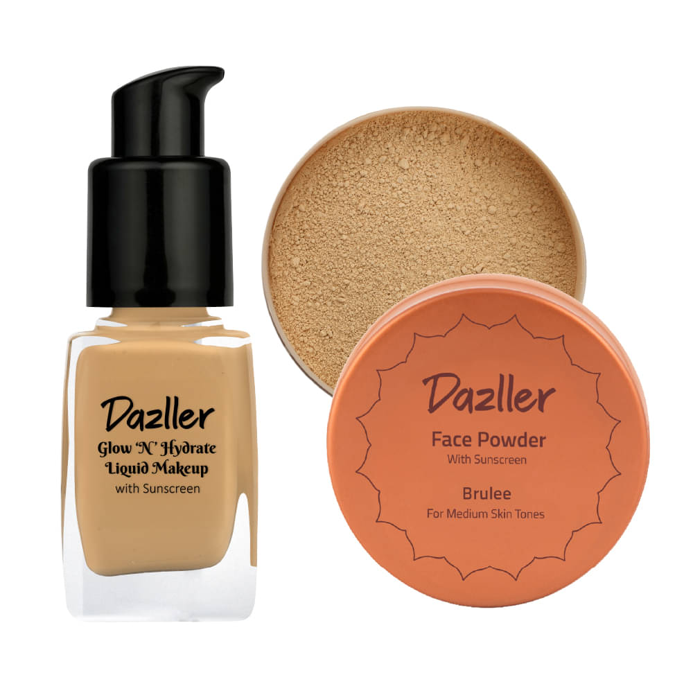     			Dazller Makeup Kit ( Foundation and Face powder )